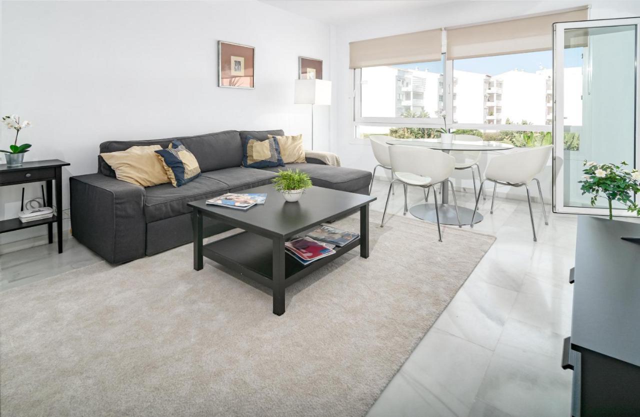 Pr45- Beach Front Apartment Puerto Banus Marbella Eksteriør billede